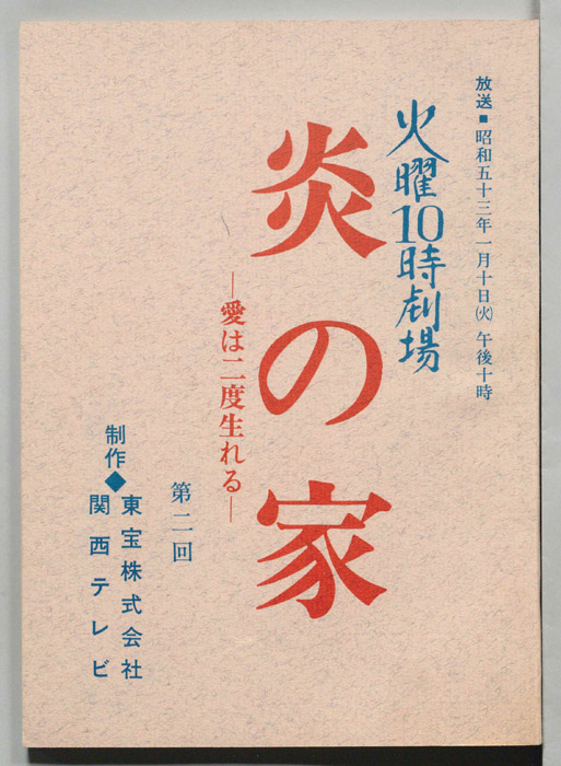 炎の家　愛は二度生まれる