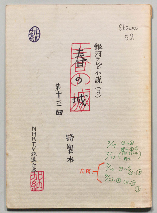 春の城