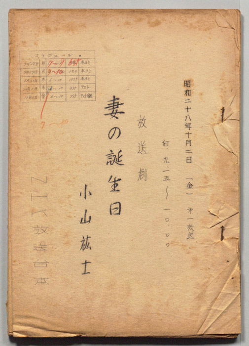 妻の誕生日