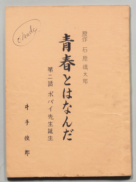青春とはなんだ
