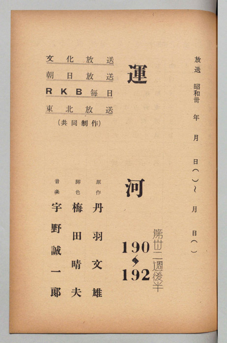 運河