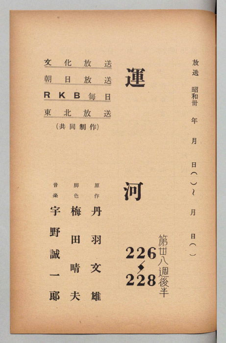 運河