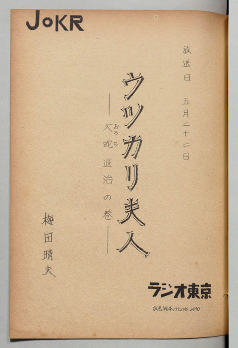 ウッカリ夫人