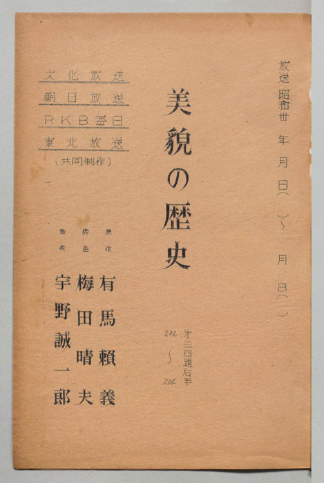 美貌の歴史