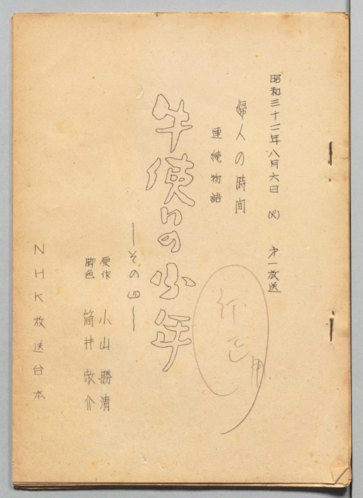 牛使いの少年